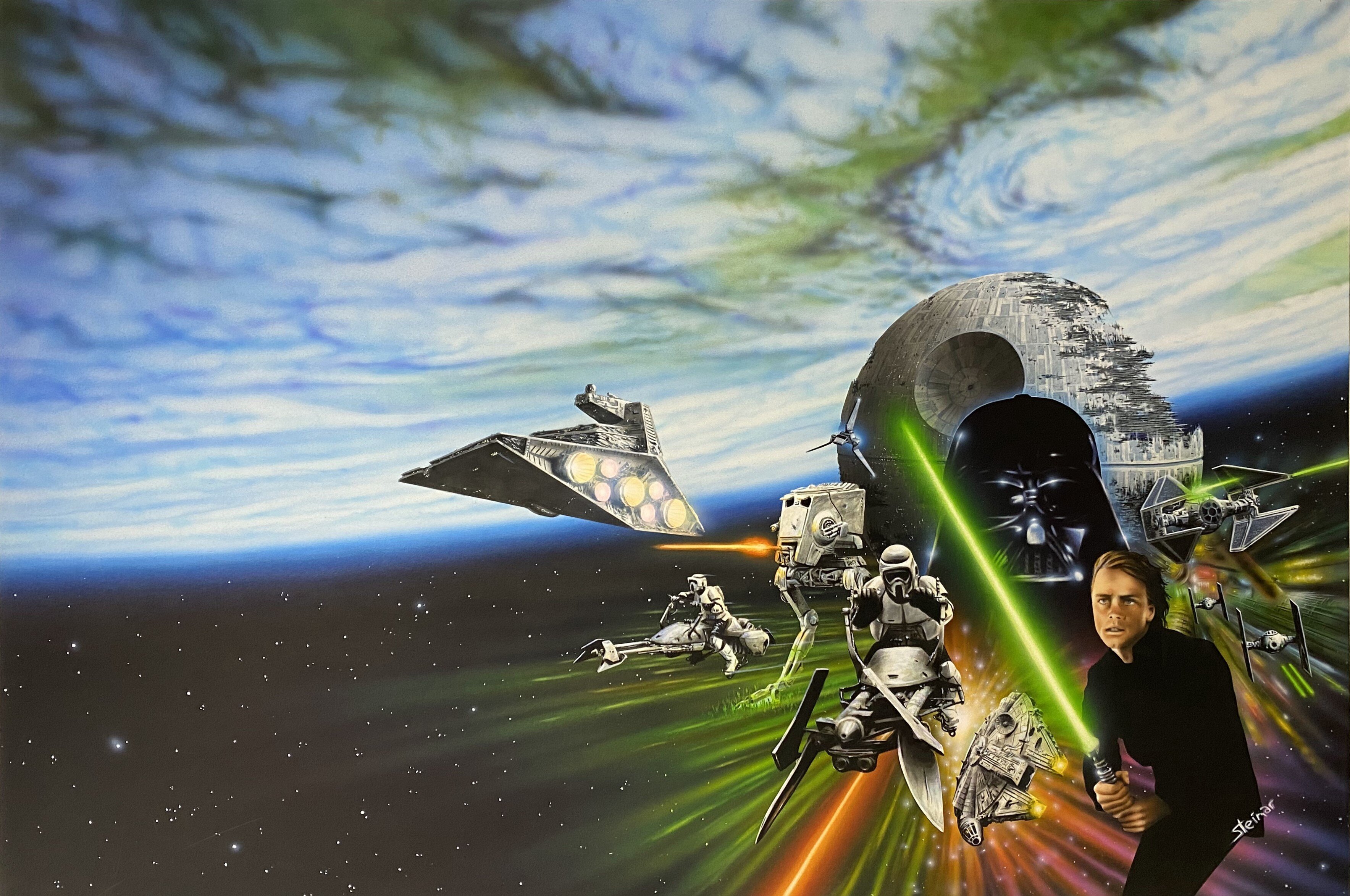 Star Wars Return of the Jedi Home Computer Box Art