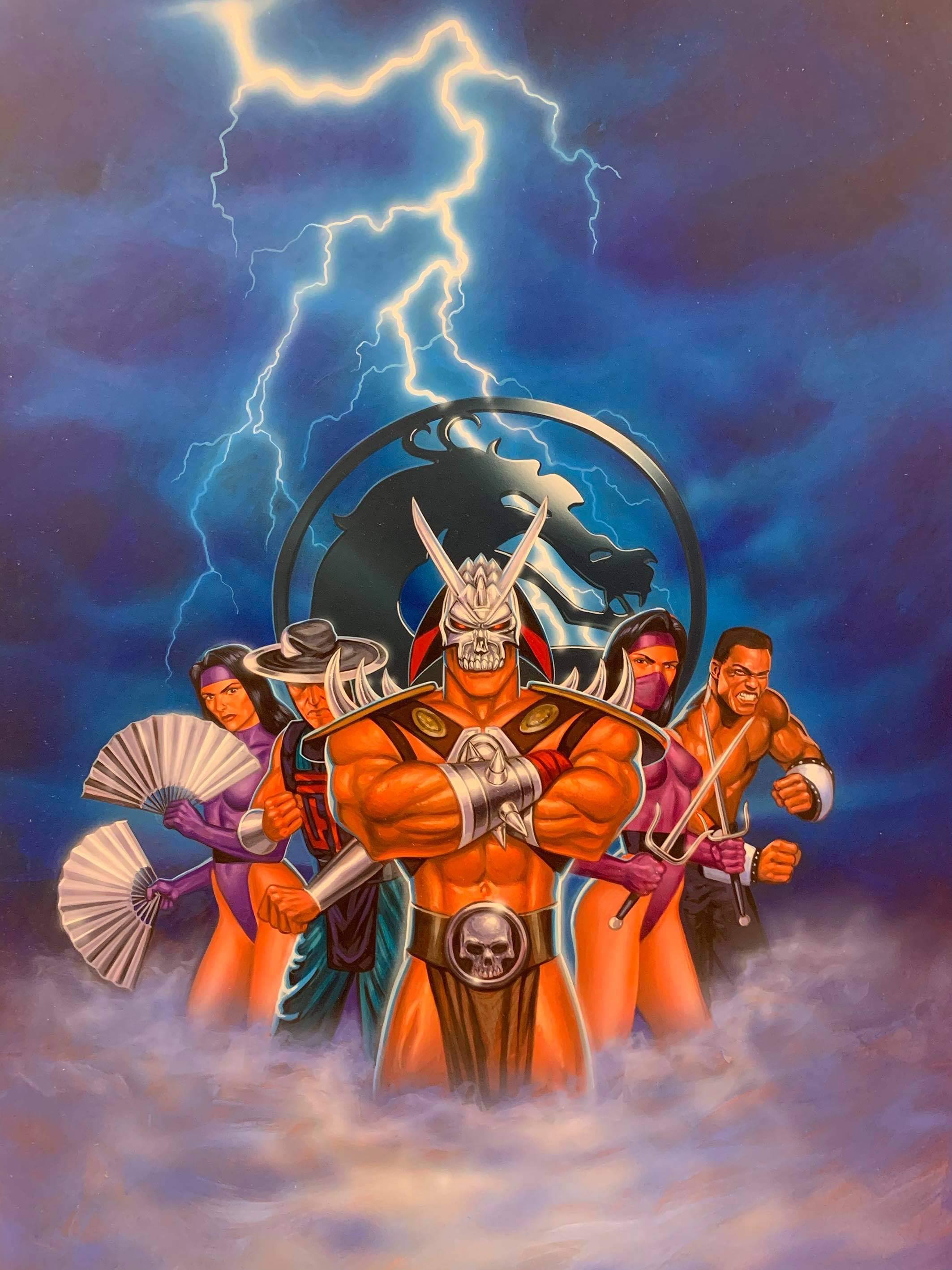 Games Master Issue 20 August 1994 Mortal Kombat II Cover Art