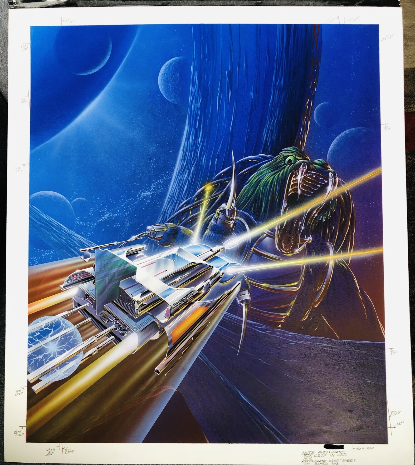R-Type III: The Third Lightning Super Nintendo Box Art