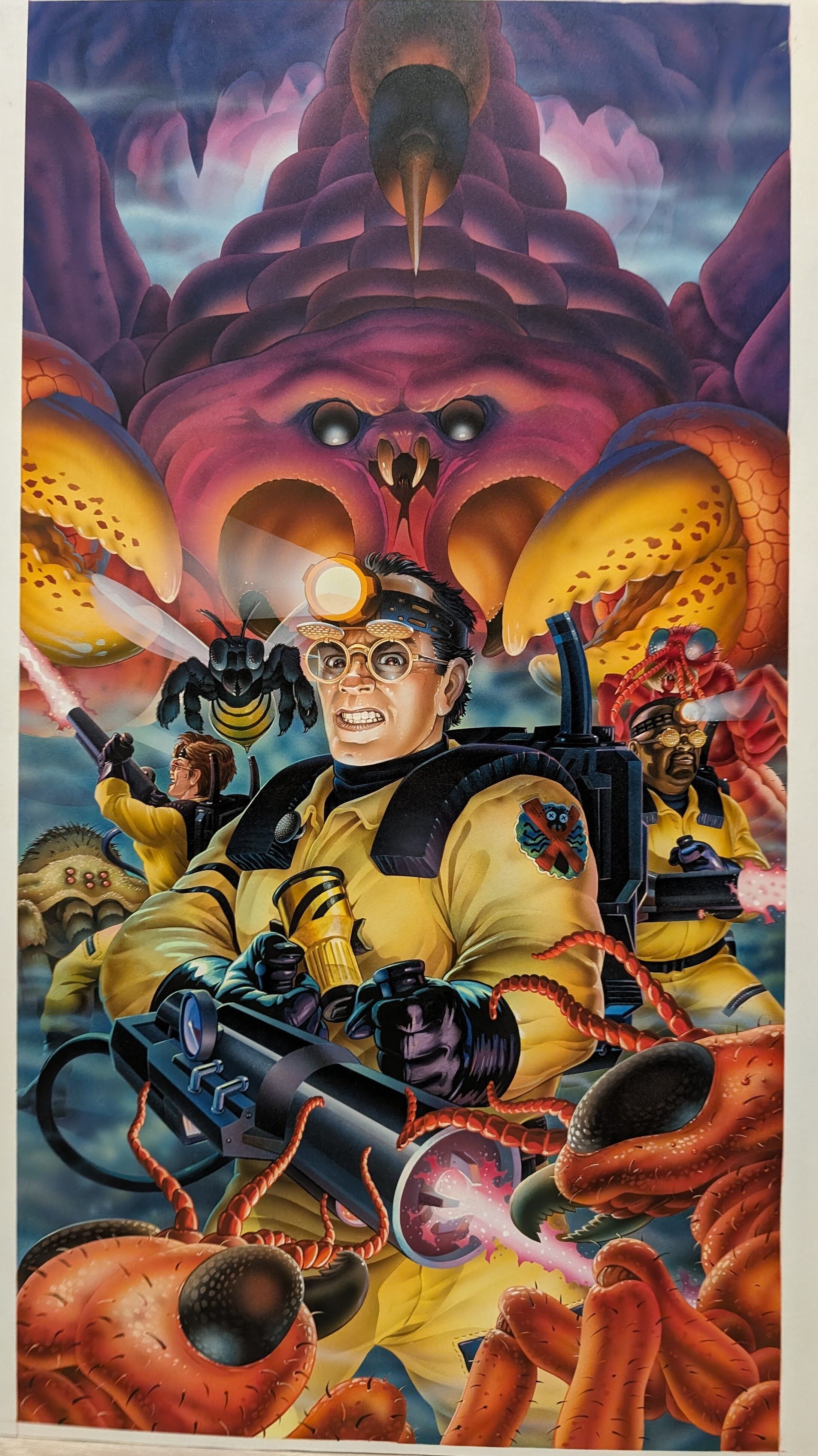 Bug Blasters: The Exterminators Unreleased Sega CD Box Art