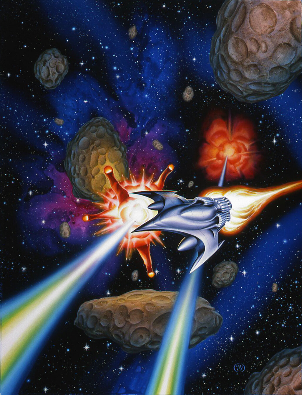 WarpSpeed Sega Genesis and Super Nintendo Box Art