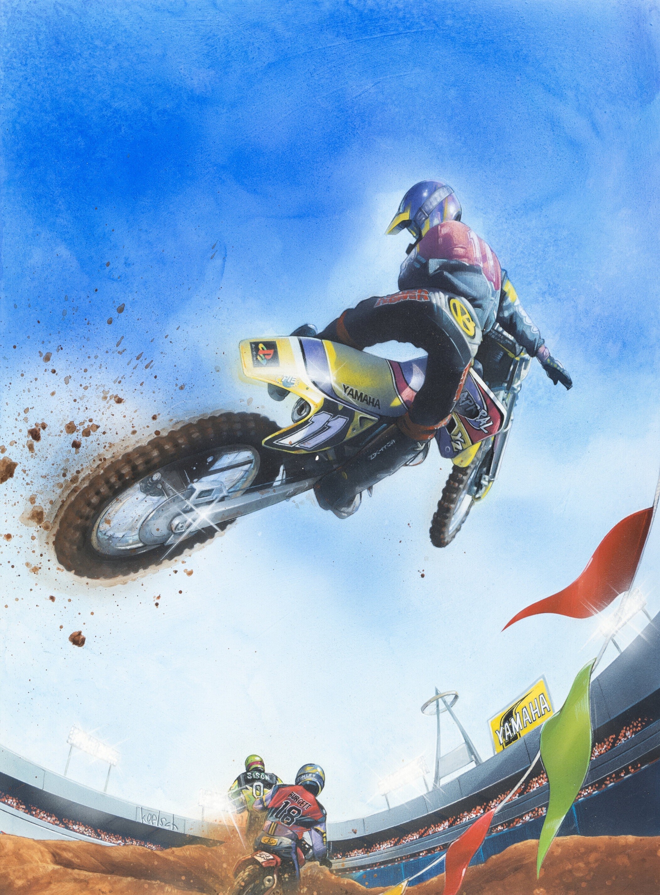 VMX Racing Sony PlayStation Box Art
